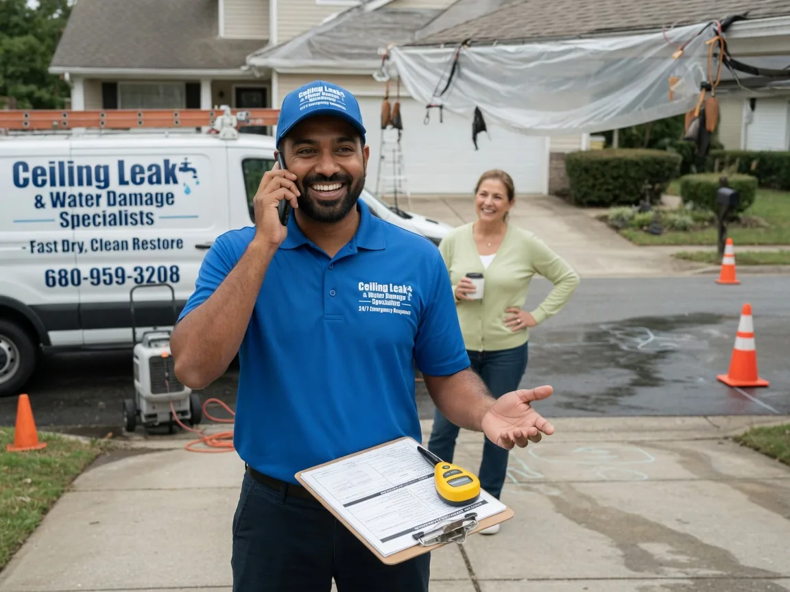 Ceiling Leak Cleanup Glen Saint Mary, FL FAQs